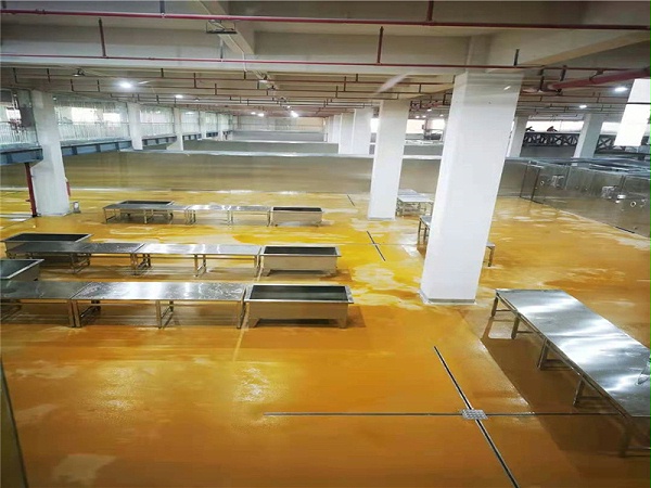 水性聚氨酯砂漿地坪